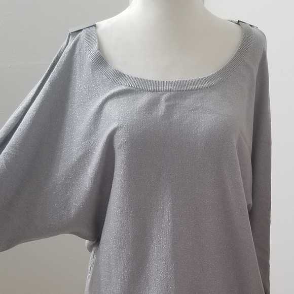 New York & Company Tops - Brand new gray top size L